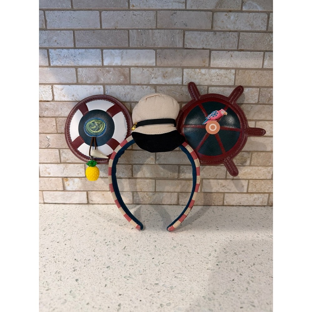 Disney Main Attraction Jungle Cruise Mickey Ear Headband 50th